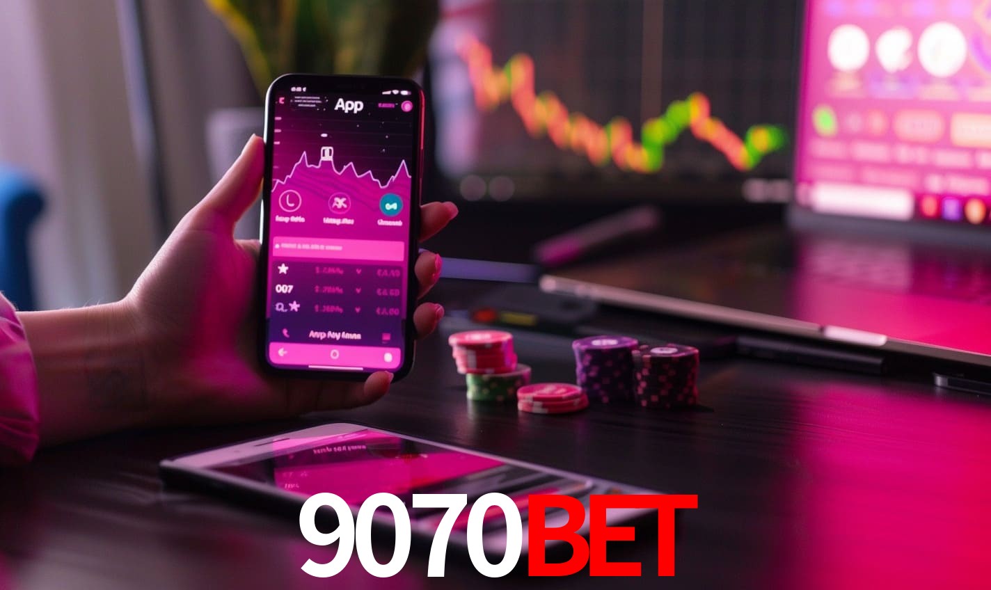 Comparação APP mobile vs versão web da 9070bet